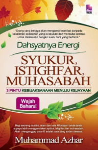 Image of Dahsyatnya Energi Syukur Istighfar Muhasabah