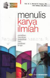 Image of Menulis Karya Ilmiah