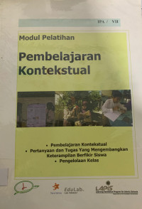 Image of Modul Pelatihan Pembelajaran Kontekstual IPA/VII