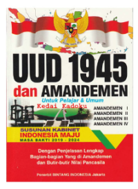 Image of UUD 1945 DAN AMANDEMEN untuk Pelajar dan Umum